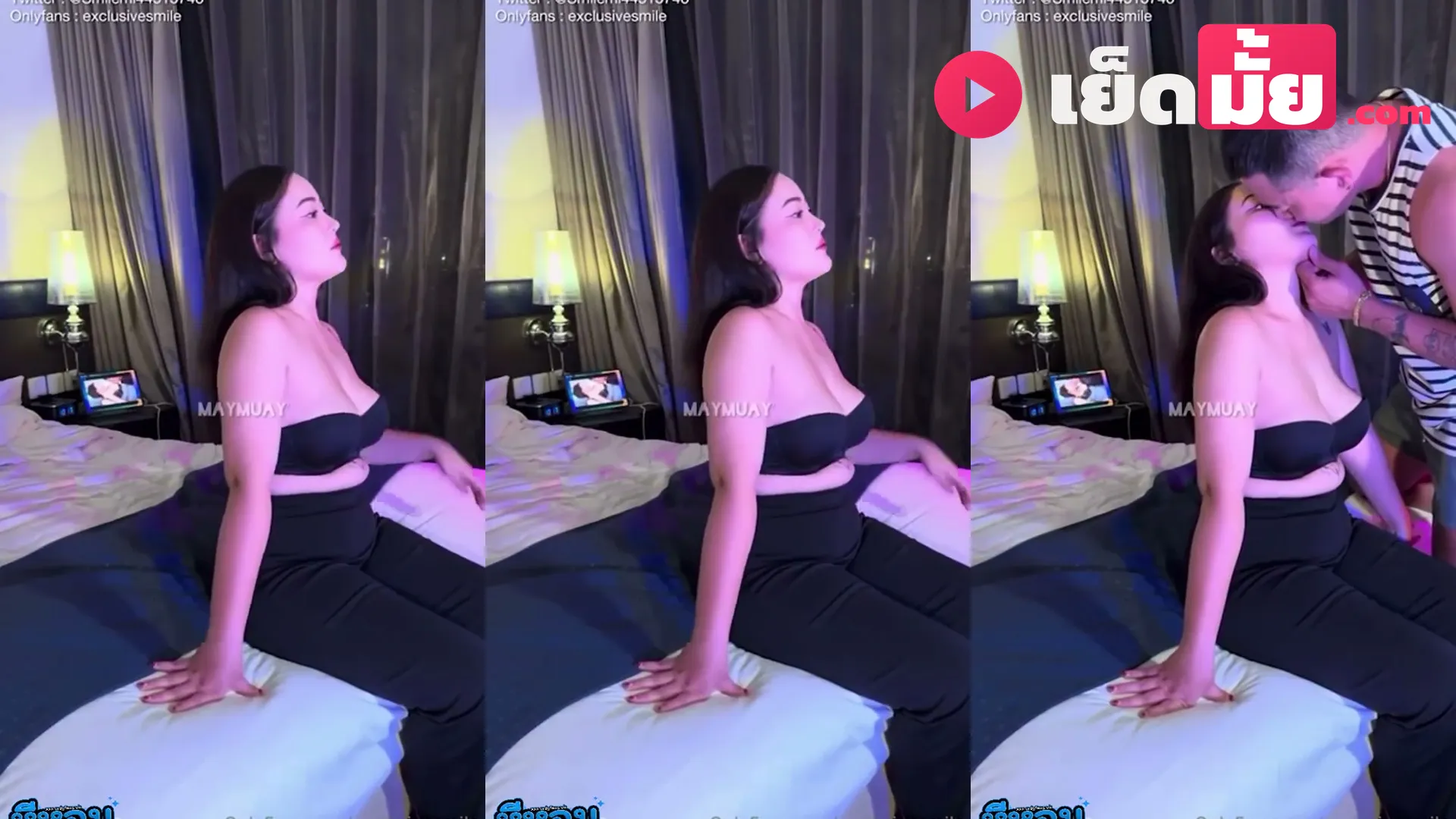 คลิปหลุดกลุ่มลับ Onlyfans น้องเมย์หมวยแอบนัดเสี่ยใหญ่เย็ดในห้องพัก เริ่มด้วยอมควยเสี่ยอย่างเก่ง ก่อนโดนจับกระแทกหีแรงๆ แตกคาหี