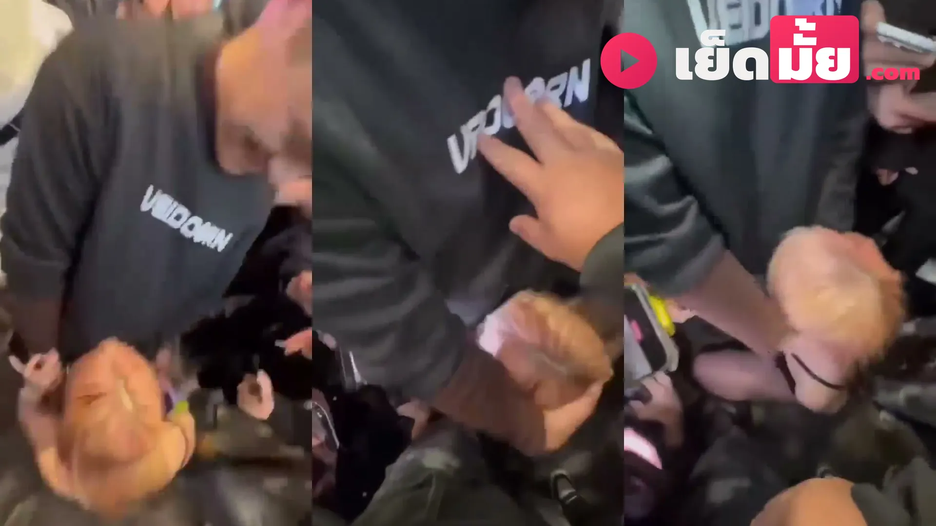 คลิปหลุดมาใหม่ สาวจีนกำลังดังระเบิดกลางกรุง โม้กควยให้ชายแปลกหน้าจนน้ำแตกคาหน้า